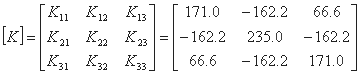 Steifigkeitsmatrix